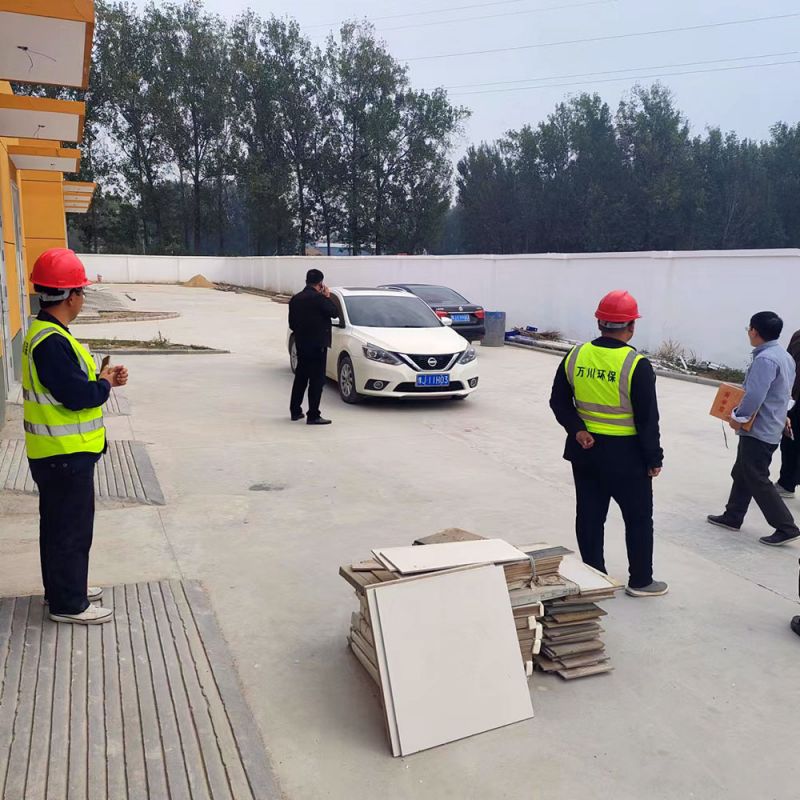 河南省巡查組、濮陽市政府領導蒞臨高碼頭污水處理廠進行指導考察