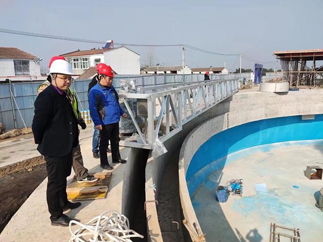 河南萬川環(huán)保設備公司領導到永城、濟南兩個項目視察工作